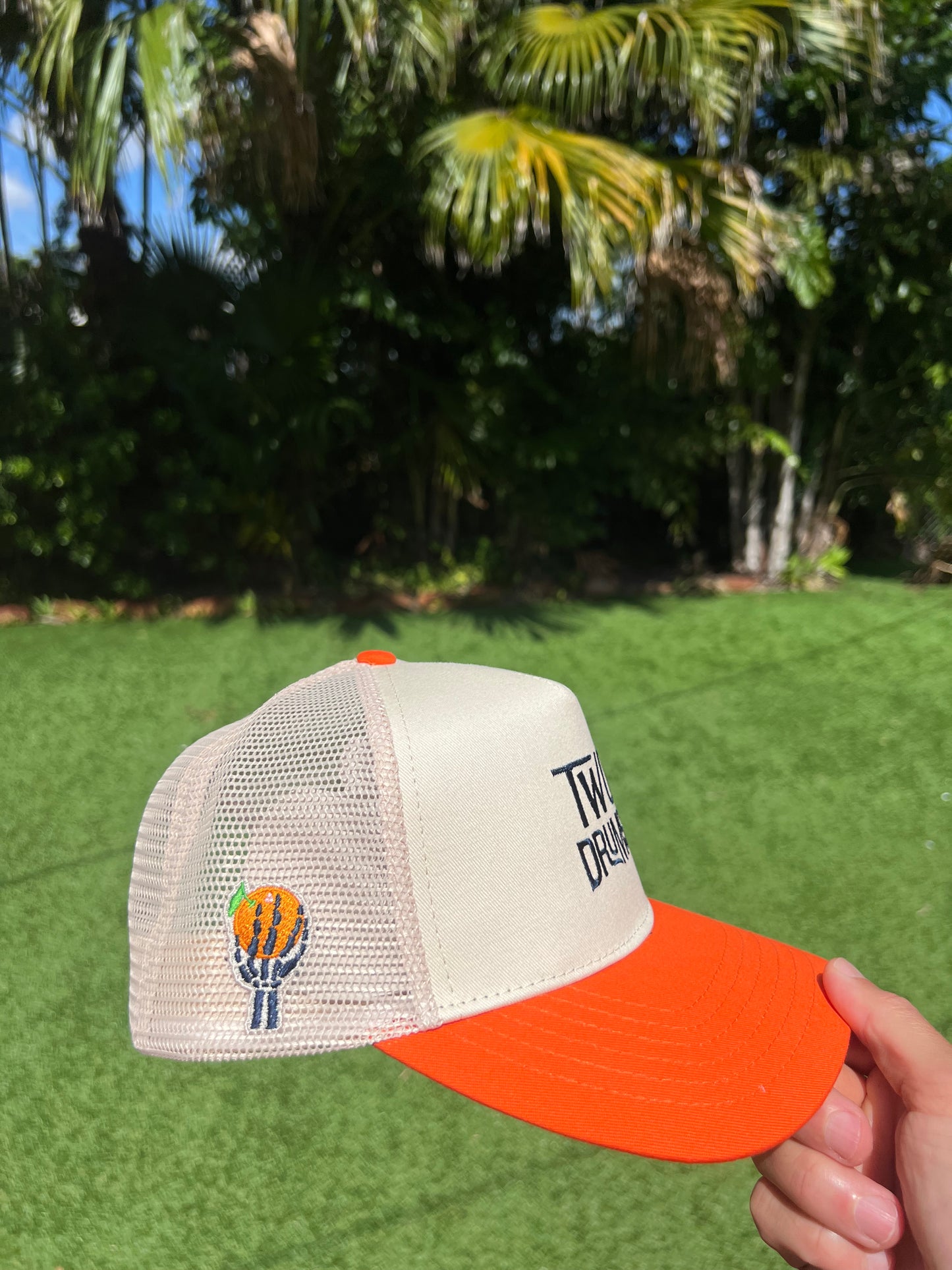 Two Drums Trucker - Florida Orange