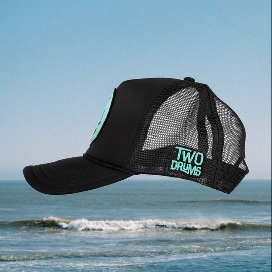 Skeleton Patch Trucker