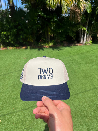 Two Drums Trucker - cream/navy